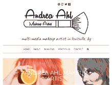 Tablet Screenshot of andreaahl.com